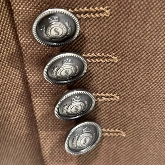 Men's Brown Blazer - Picture 6 of 9